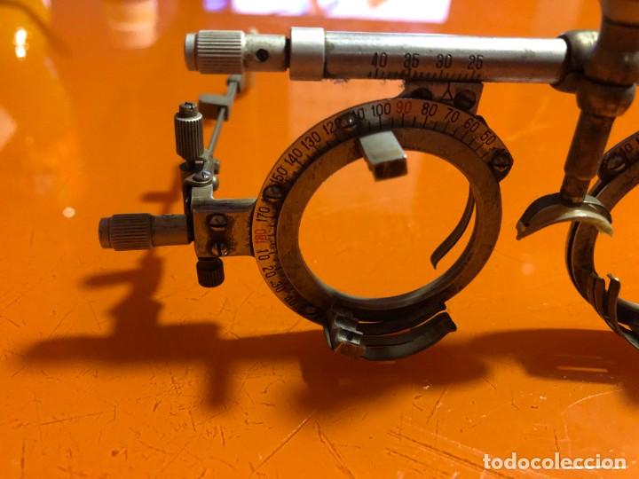 Antig&uuml;edades: GAFAS ANTIGUAS PRUEBAS OPTICO, - Foto 2
