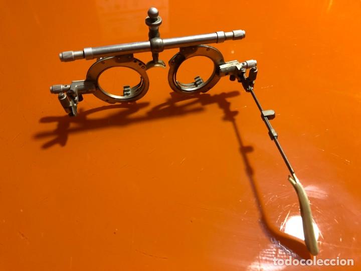 Antig&uuml;edades: GAFAS ANTIGUAS PRUEBAS OPTICO, - Foto 4