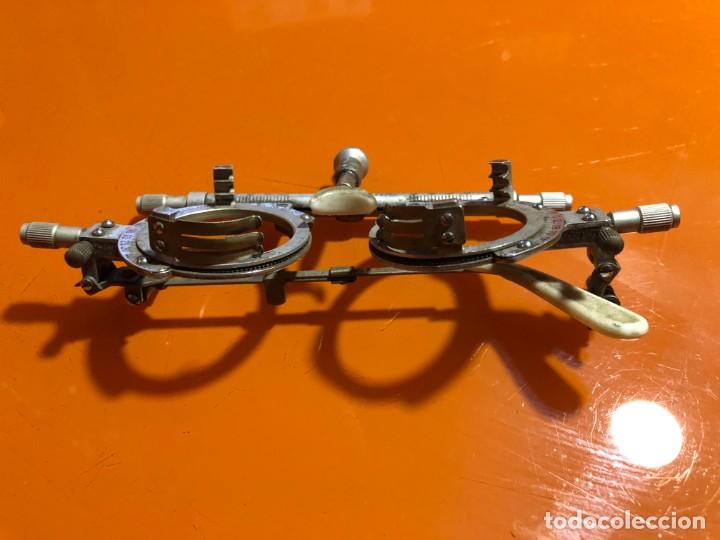 Antig&uuml;edades: GAFAS ANTIGUAS PRUEBAS OPTICO, - Foto 6