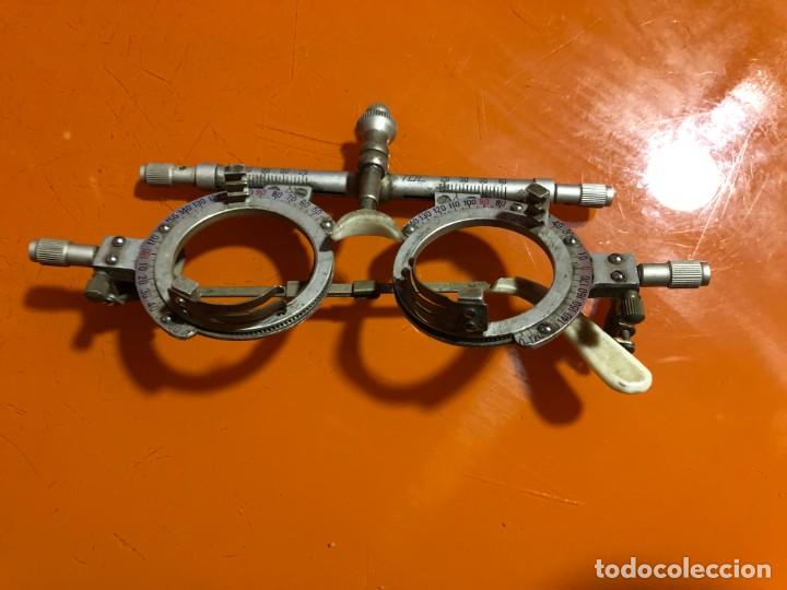 Antig&uuml;edades: GAFAS ANTIGUAS PRUEBAS OPTICO, - Foto 7