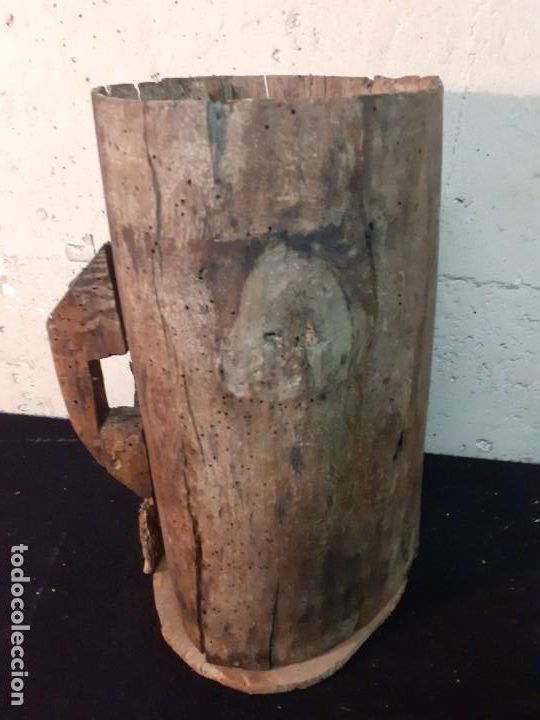 Antig&uuml;edades: Muy antigua medida de grano - Foto 2