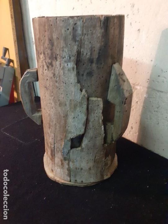 Antig&uuml;edades: Muy antigua medida de grano - Foto 5