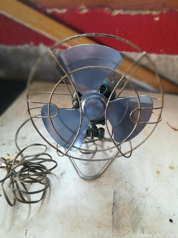 Antig&uuml;edades: Ventilador el&eacute;ctrico antiguo - Foto 2