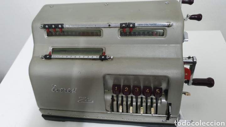Antig&uuml;edades: M&aacute;quina calculadora antigua. - Foto 4