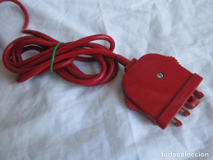 Tel&eacute;fonos: Tel&eacute;fono gondola rojo con reloj (funcionando) - Foto 5