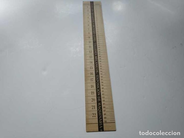 Antig&uuml;edades: REGLA TIPOMETRO FUNDICI&Oacute;N TIPOGR&Aacute;FICA RICHARD GANS TIPOGRAFO TYPOMETER TYPOGRAPH - Foto 20