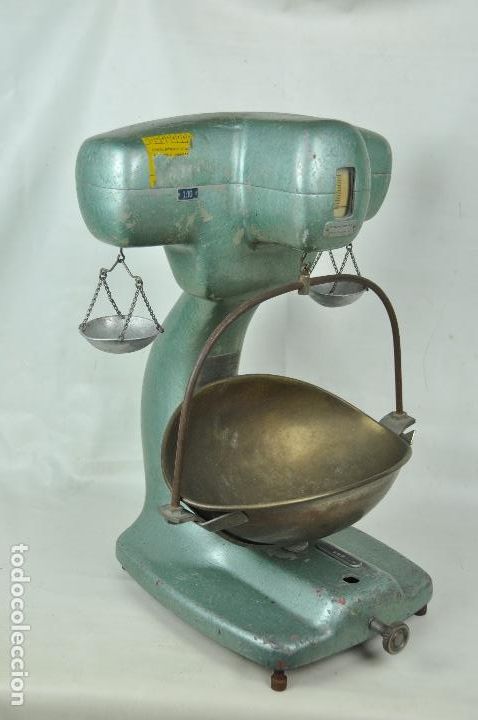 Antig&uuml;edades: Balanza francesa de tienda 5 kg - Foto 2