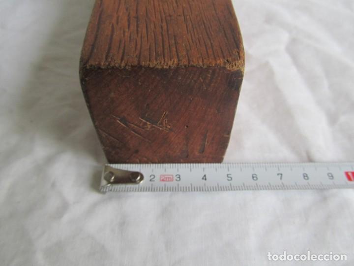 Antig&uuml;edades: 2 cepillos de madera carrasca de carpintero - Foto 10