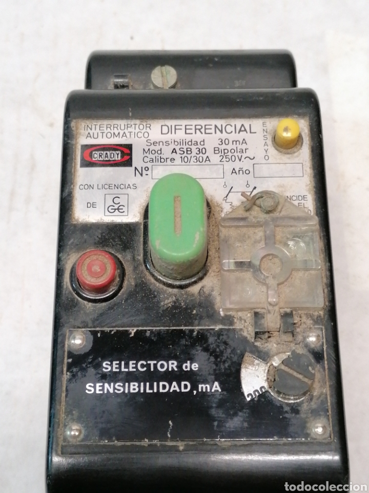 Antig&uuml;edades: Interruptor diferencial - Foto 3