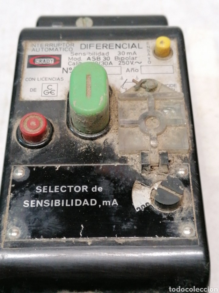 Antig&uuml;edades: Interruptor diferencial - Foto 5