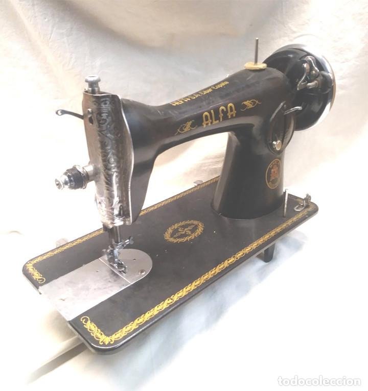 prensatelas de la máquina de coser alfa 60, con - Compra venta en  todocoleccion