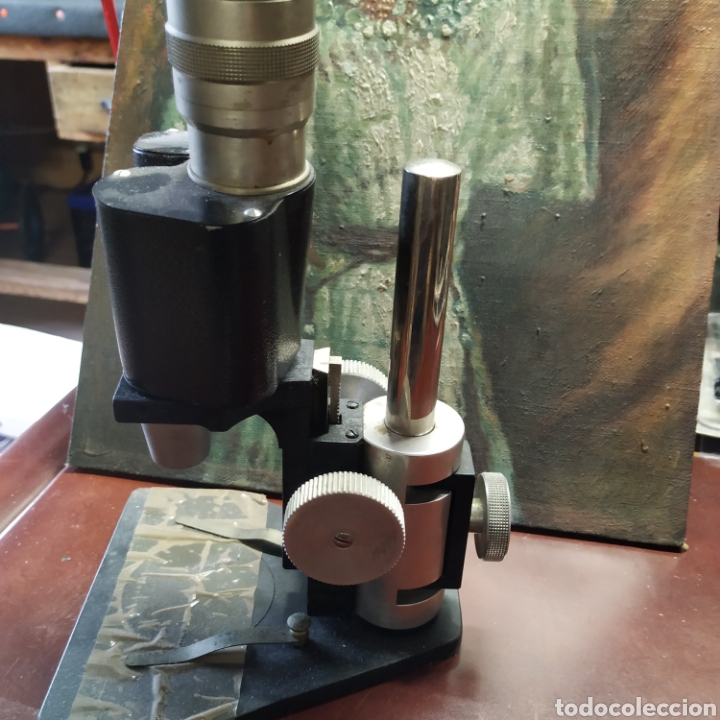 Antig&uuml;edades: Microscopio binocular Nacht franc&eacute;s - Foto 2