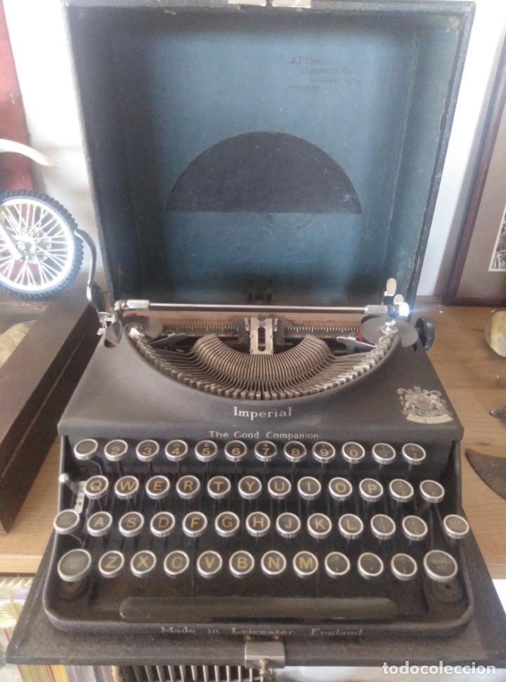 Antig&uuml;edades: Maquina escribir marca Imperial - Foto 4