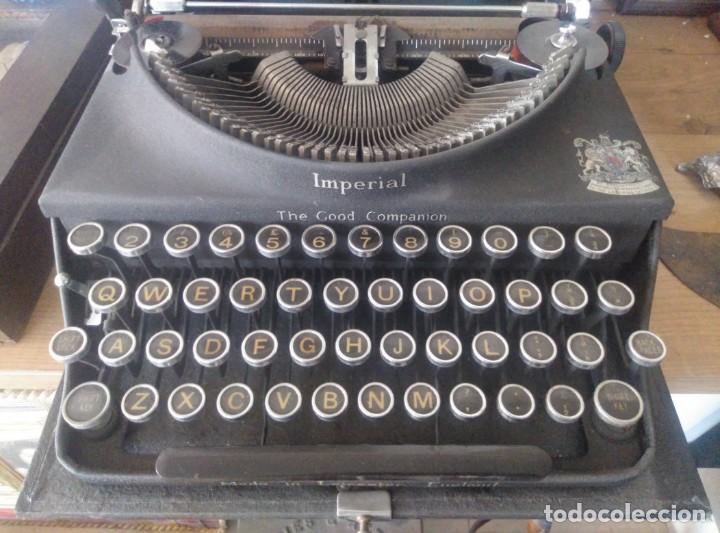 Antig&uuml;edades: Maquina escribir marca Imperial - Foto 5