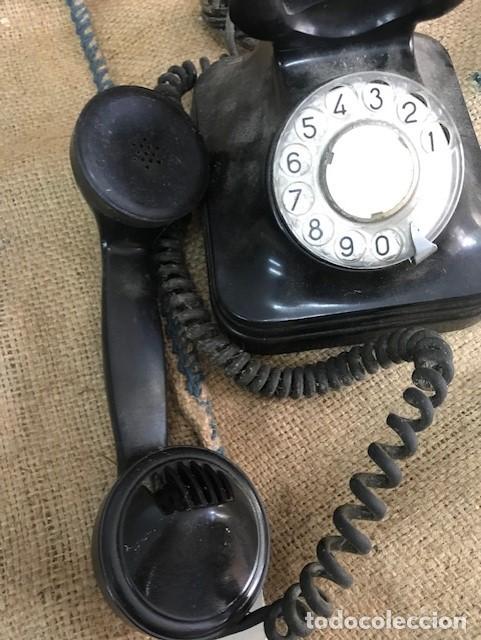 Tel&eacute;fonos: Tel&eacute;fono de baquelita a&ntilde;os 30 - Foto 2