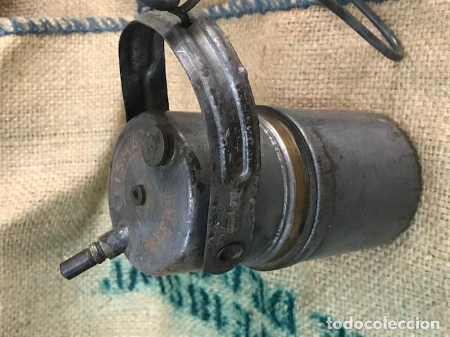 Antig&uuml;edades: Farol de carburo - Foto 3
