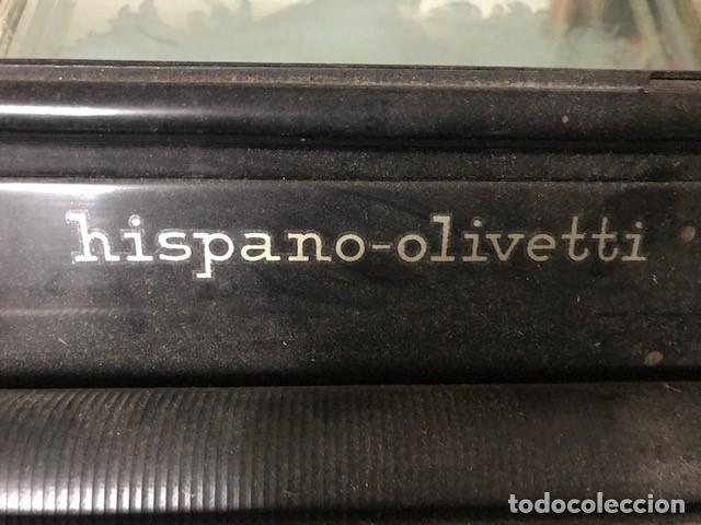 Antig&uuml;edades: M&aacute;quina de escribir HISPANO OLIVETTI - Foto 4