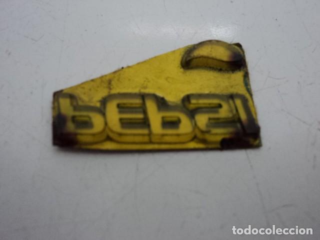 Antig&uuml;edades: ANTIGUA PLACA IMPRENTA IMPRESION PEPSI BEBIDA REFRESCO - Foto 1