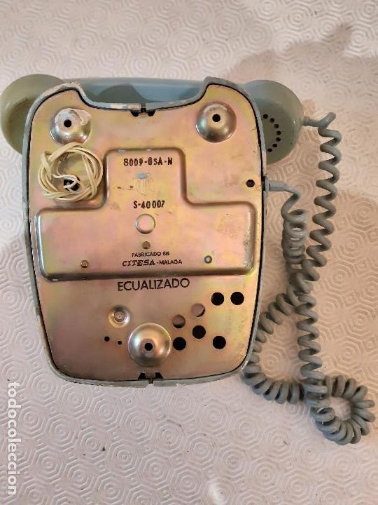 Tel&eacute;fonos: TELEFONO HERALDO DE PARED AZUL. - Foto 3