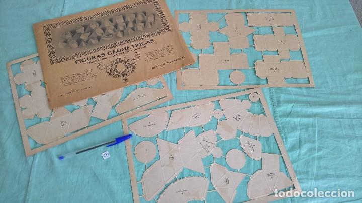 Antigüedades: Figuras Geometricas 1911..para montar.
