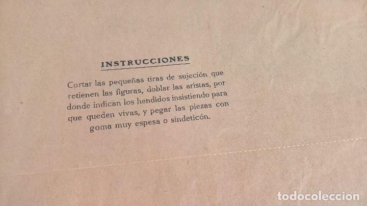 Antig&uuml;edades: Figuras Geometricas 1911..para montar. - Foto 5