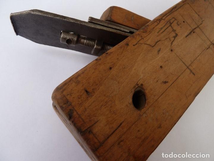 Antig&uuml;edades: ANTIGUO CEPILLO PARA MADERA CARPINTERO-CARPINTERIA - Foto 8