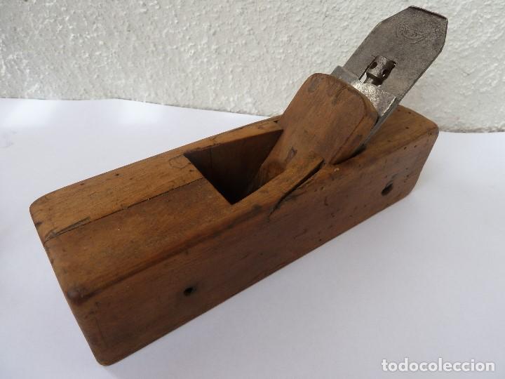 Antig&uuml;edades: ANTIGUO CEPILLO PARA MADERA CARPINTERO-CARPINTERIA - Foto 3