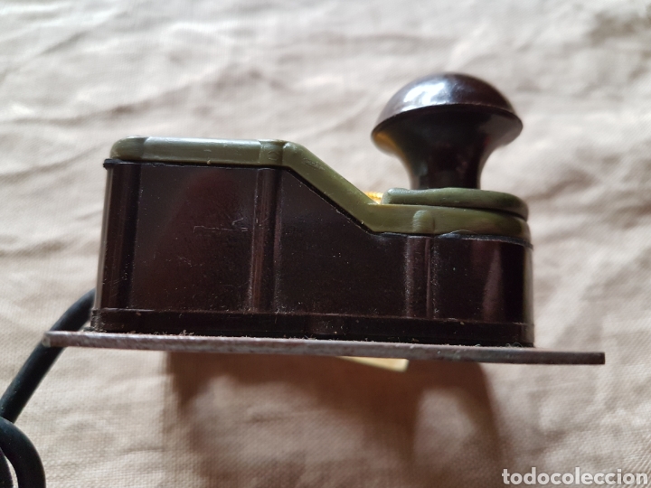 Antig&uuml;edades: Antiguo pulsador telegrafo - Foto 3