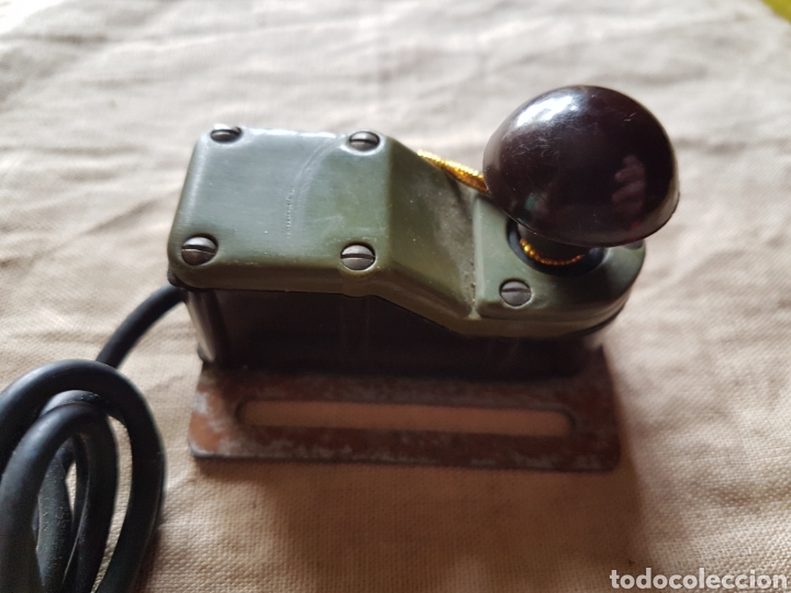 Antig&uuml;edades: Antiguo pulsador telegrafo - Foto 1
