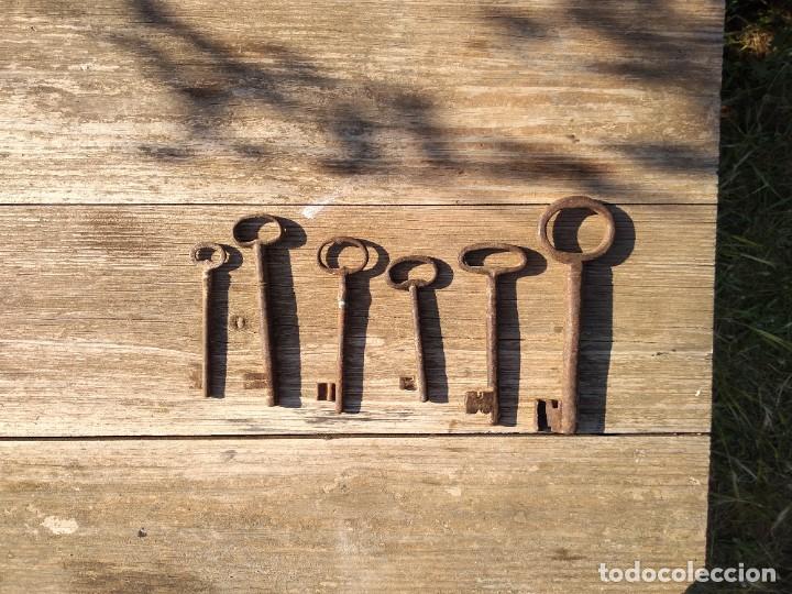 Antig&uuml;edades: Juego antiguas llaves - Foto 2