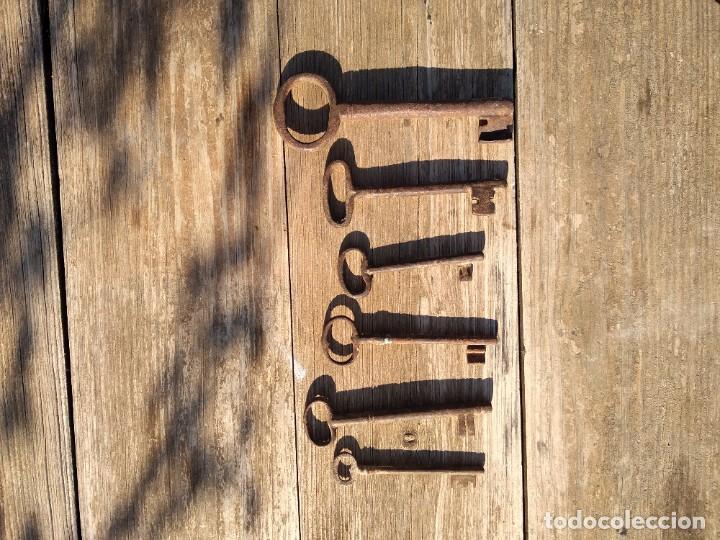 Antig&uuml;edades: Juego antiguas llaves - Foto 3
