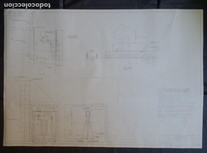Antig&uuml;edades: Donald Buchanan, PLANO original prototipos NASA - Foto 2