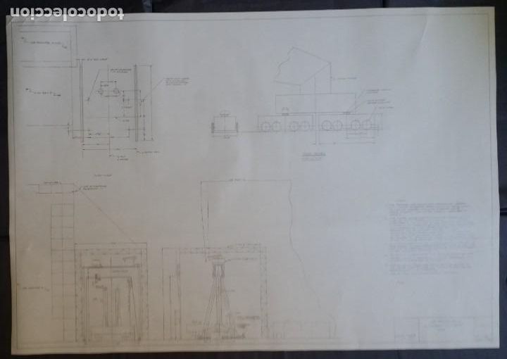 Antig&uuml;edades: Donald Buchanan, PLANO original prototipos NASA - Foto 11