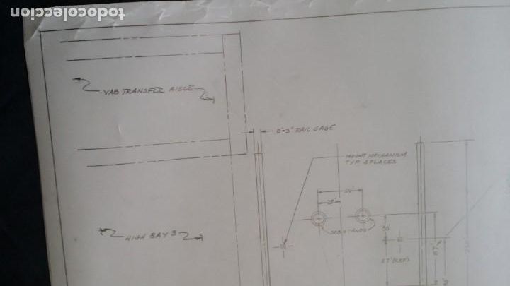 Antig&uuml;edades: Donald Buchanan, PLANO original prototipos NASA - Foto 6