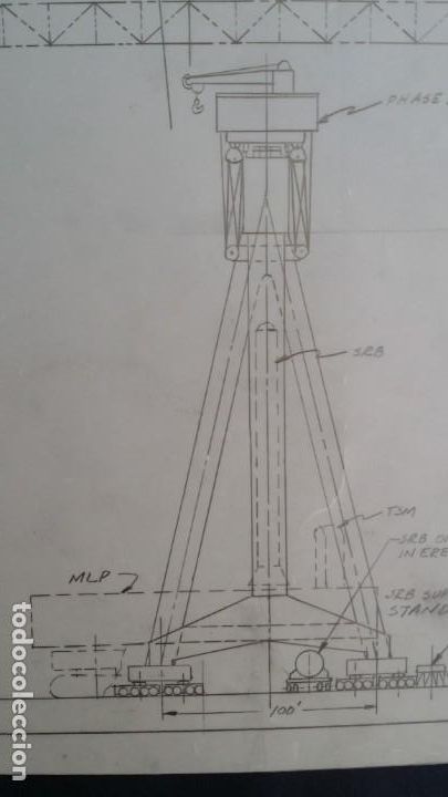 Antig&uuml;edades: Donald Buchanan, PLANO original prototipos NASA - Foto 10