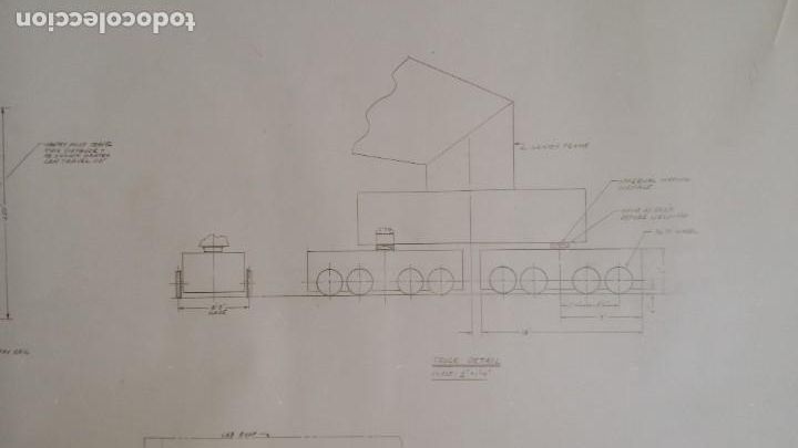 Antig&uuml;edades: Donald Buchanan, PLANO original prototipos NASA - Foto 1