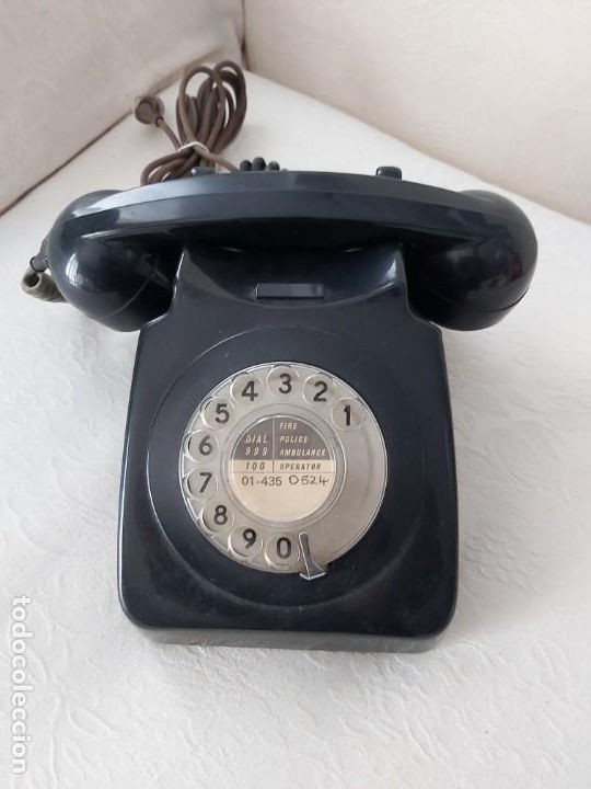 Tel&eacute;fonos: Tel&eacute;fono mesa ingl&eacute;s a&ntilde;os 70-80 - Foto 1