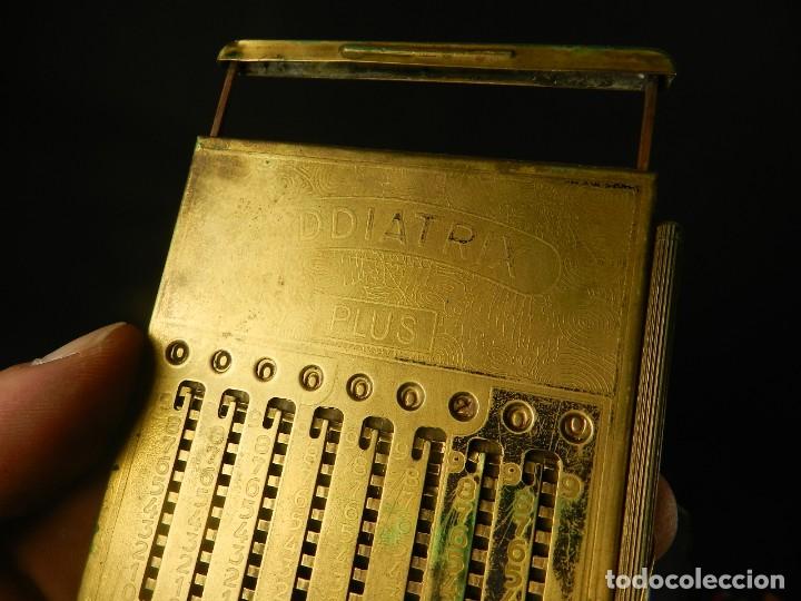 Antig&uuml;edades: CALCULADORA DE BOLSILLO ADDIATRIX PLUS A&Ntilde;O 1930 ADDING MACHINE RECHENMASCHINE - Foto 2