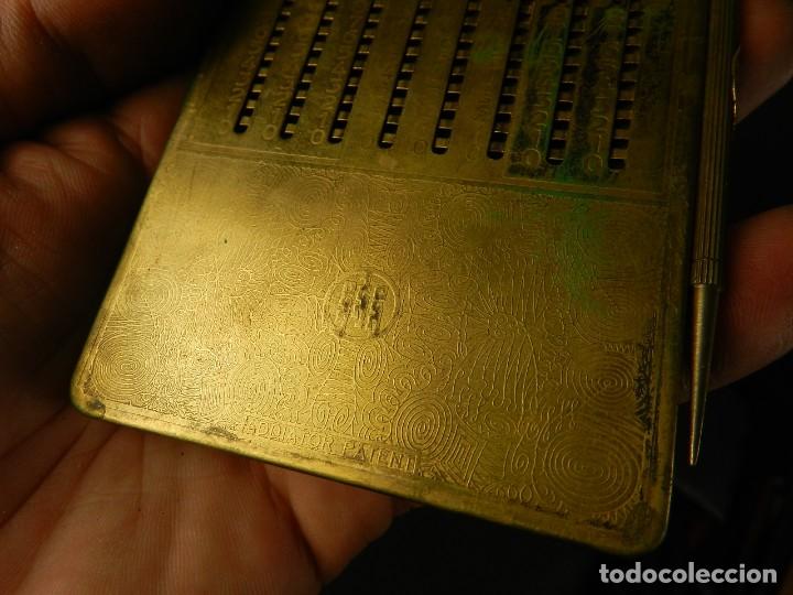 Antig&uuml;edades: CALCULADORA DE BOLSILLO ADDIATRIX PLUS A&Ntilde;O 1930 ADDING MACHINE RECHENMASCHINE - Foto 3
