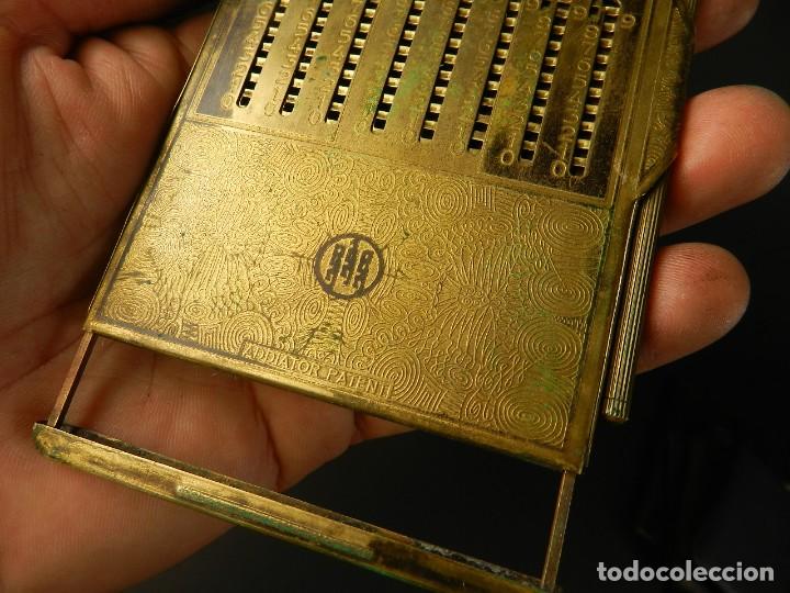 Antig&uuml;edades: CALCULADORA DE BOLSILLO ADDIATRIX PLUS A&Ntilde;O 1930 ADDING MACHINE RECHENMASCHINE - Foto 6
