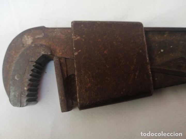 Antig&uuml;edades: RARA ANTIGUA LLAVE INGLESA - Foto 1