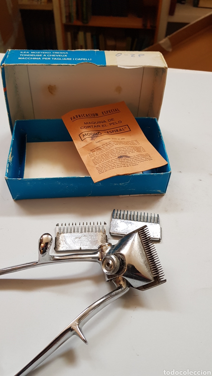 Antig&uuml;edades: Maquina de cortar pelo - elcoro - eibar - car182 - Foto 2