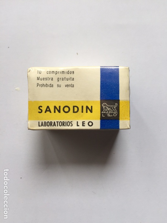 Antig&uuml;edades: MEDICAMENTO SANODIN COMPRIMIDOS LABORATORIOS LEO PRECINTADO - Foto 1