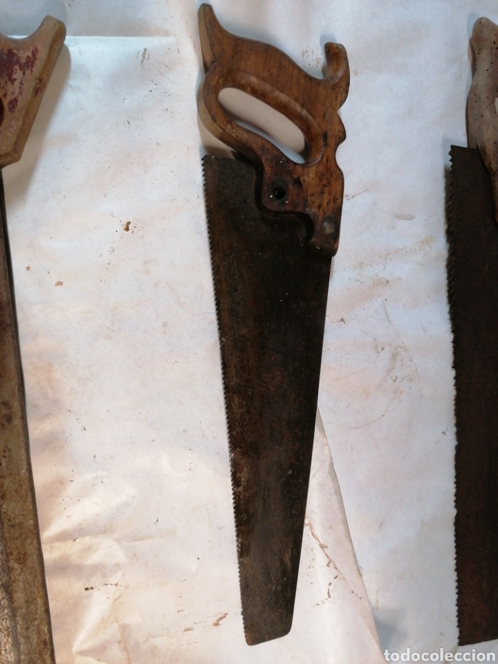 Antig&uuml;edades: Serruchos carpinter&iacute;a - Foto 3
