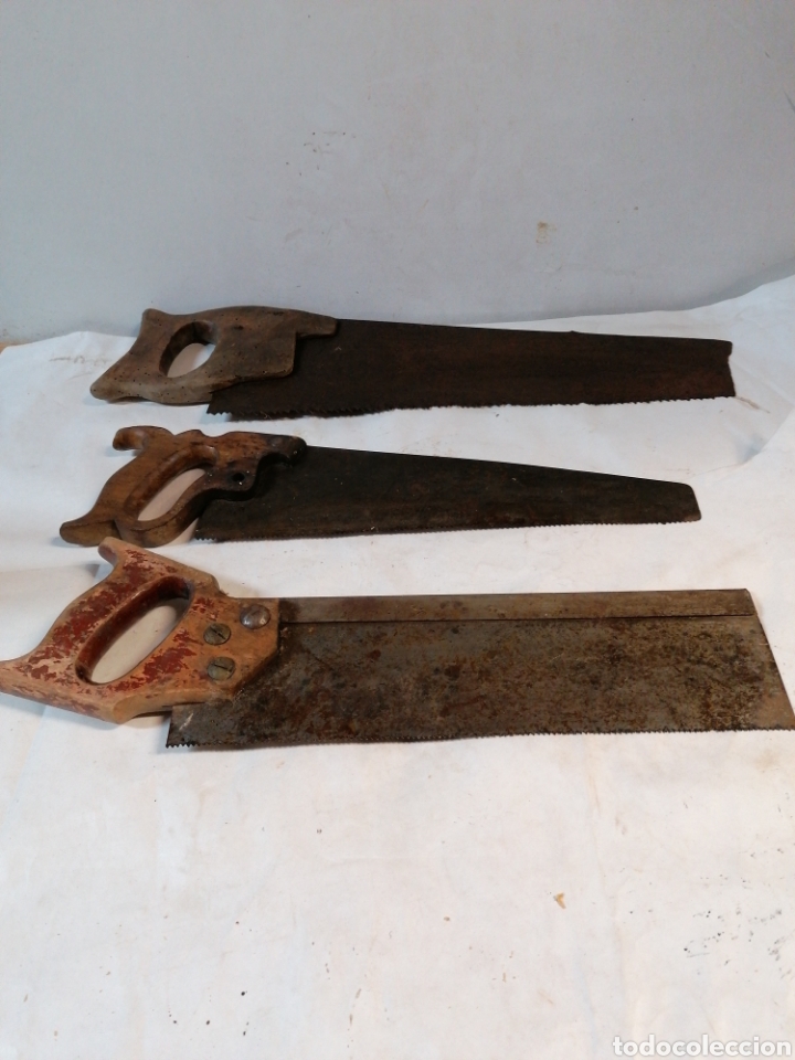 Antig&uuml;edades: Serruchos carpinter&iacute;a - Foto 1
