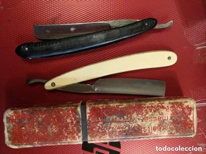 Antig&uuml;edades: Lote de dos navajas Solingen, y Carlrader Solingen - Foto 1