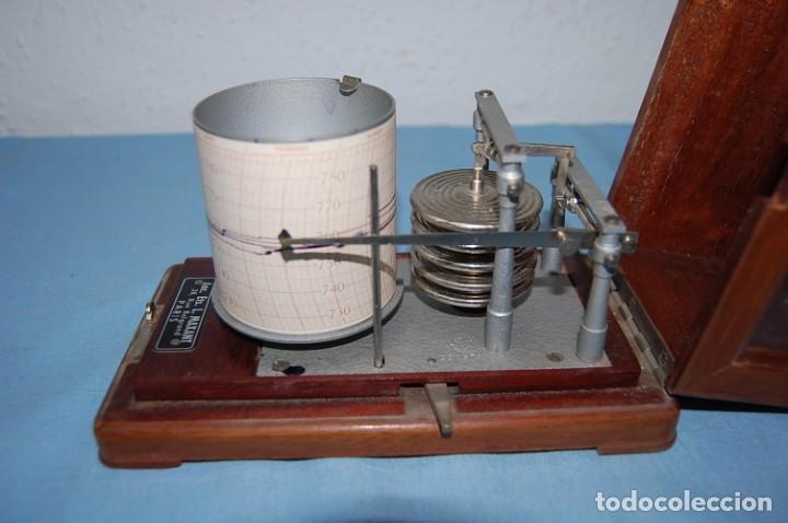 Antig&uuml;edades: ANTIGUO BAROGRAFO CON SELLO - Foto 5