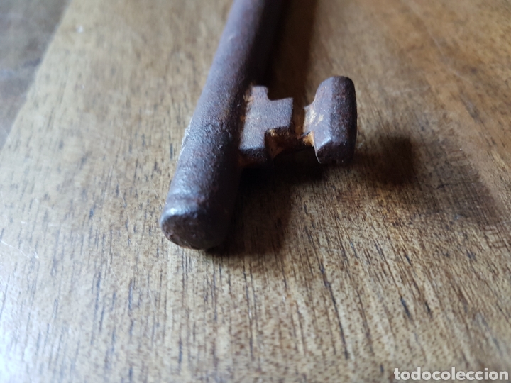 Antig&uuml;edades: Antigua llave forja estilo mudejar - Foto 4