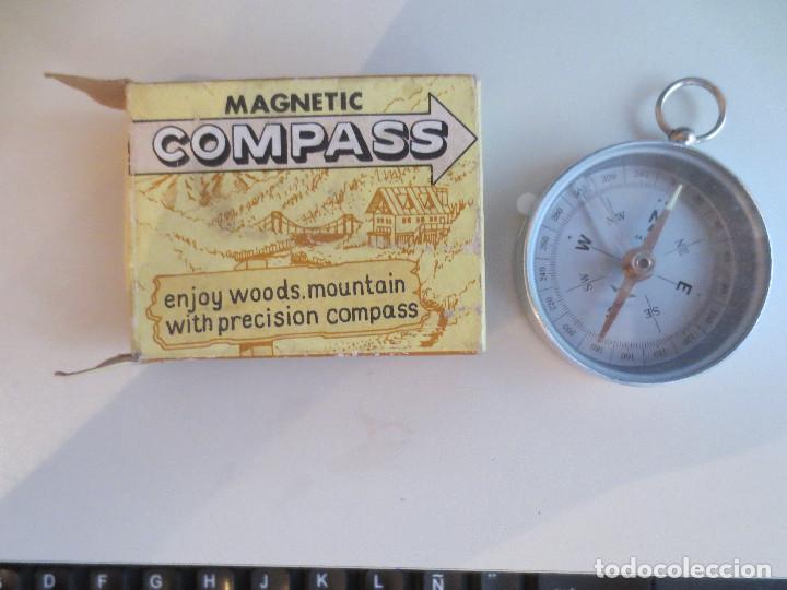 Antig&uuml;edades: antigua brujula. magnetic compass - Foto 1
