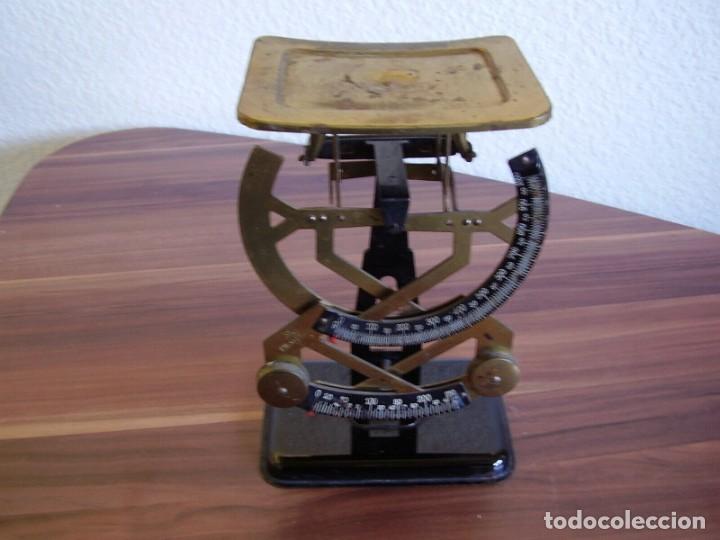 Antig&uuml;edades: BASCULA BILATERAL PESA HASTA 1000 GR COMPLETAMENTE FUNCIONAL - Foto 4